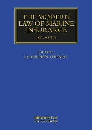 The Modern Law of Marine Insurance