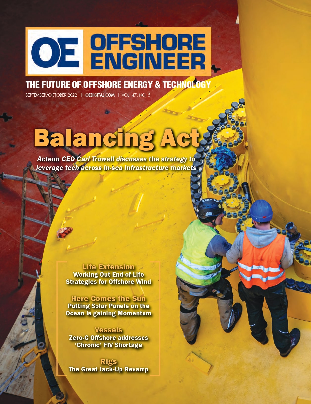 Offshore Engineer: Balancing Act