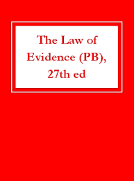 The Law of Evidence